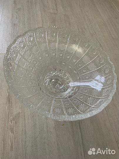 Ваза хрустальная фруктовница