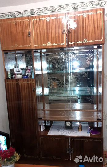 Стенка в гостиную со шкафом бу