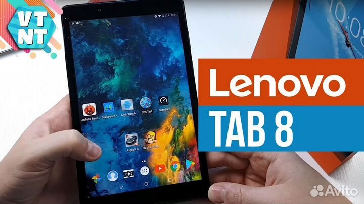 Планшет Lenovo Tab M8 4G/LTE 32GB Ростест/новый