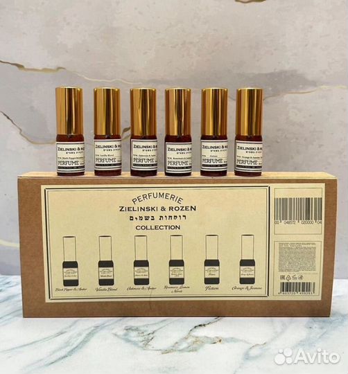 Оригинальный набор Zielinski &Rozen 6x10ml