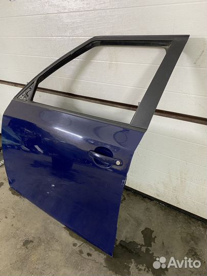Дверь передняя левая Skoda Fabia (5J) II рестайлин