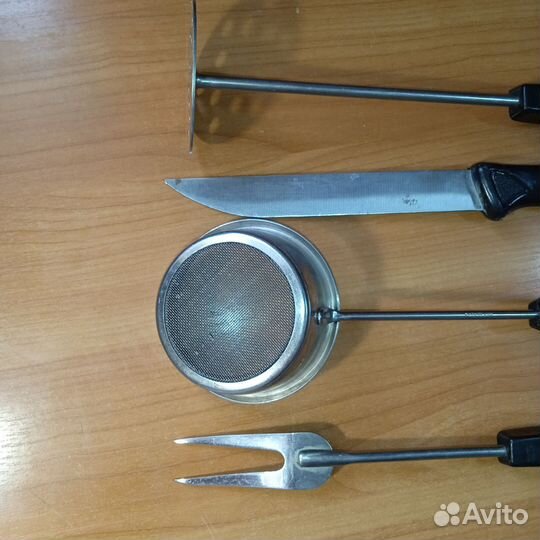 Кухонный набор принадлежностей для готовки. СССР