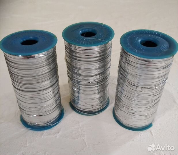 Нить металлизированная, 500 м. на катушке