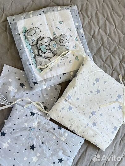 Бортики в детскую кроватку