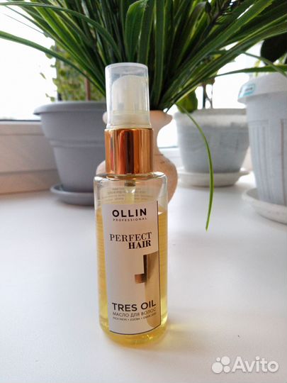 Масло для волос несмываемое ollin