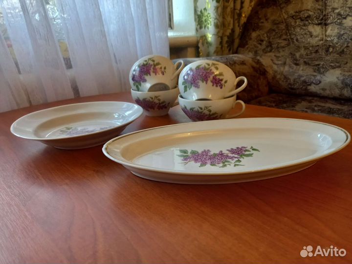 Чайный сервиз СССР Посуда СССР