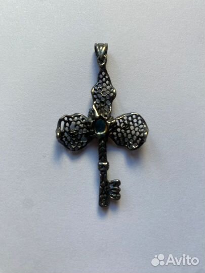 Крест серебро