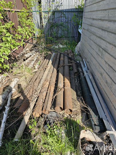 Трубы бу для забора