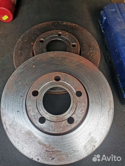 Тормозные диски передние audi