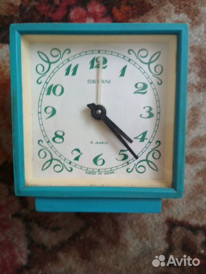 Настольные часы, будильник sevani