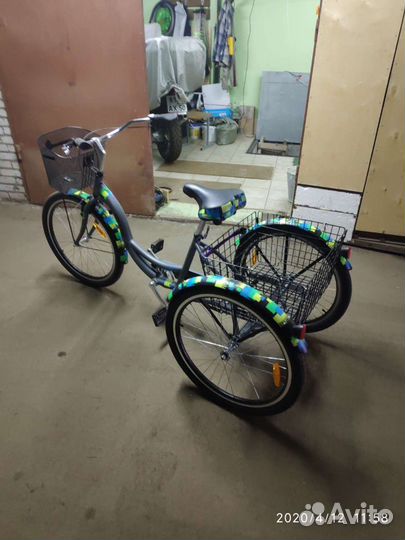 Трехколесный велосипед для взрослых