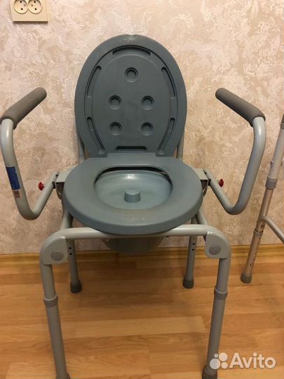 Кресло туалет для инвалидов бу