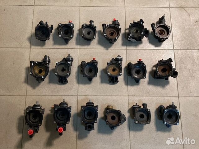 Улитка, задняя крышка насоса