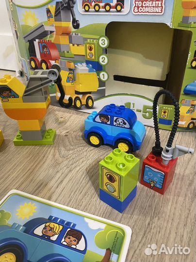 Lego duplo Первые машинки
