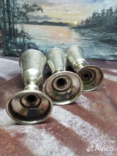 Рюмка серебро 84