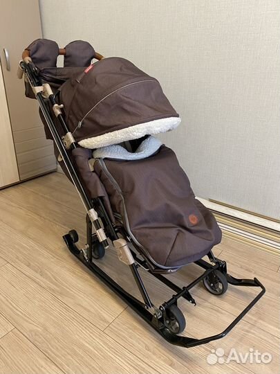 Санки-коляску Ника 7-8К