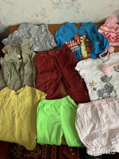 Вещи пакетом для девочки, возраст 1-3 года