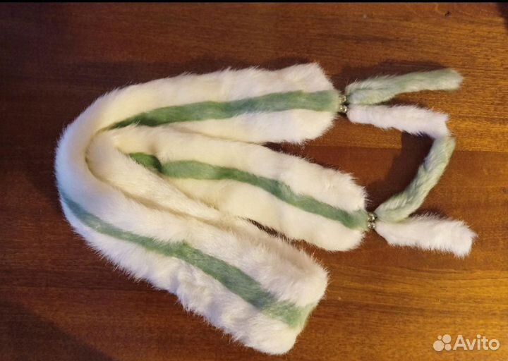 Комплект шапка с поясом воротником