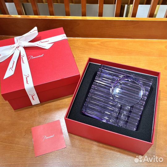 Пепельницы хрустальные Baccarat цветные