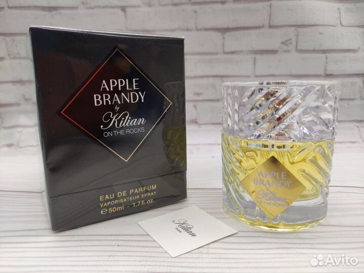 Kilian Apple Brandy on the Rocks