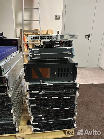Серверы Supermicro, Серверы Etegro, коммутаторы