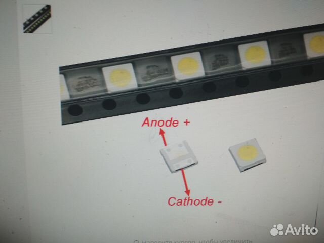 Линзы подсветки LG.