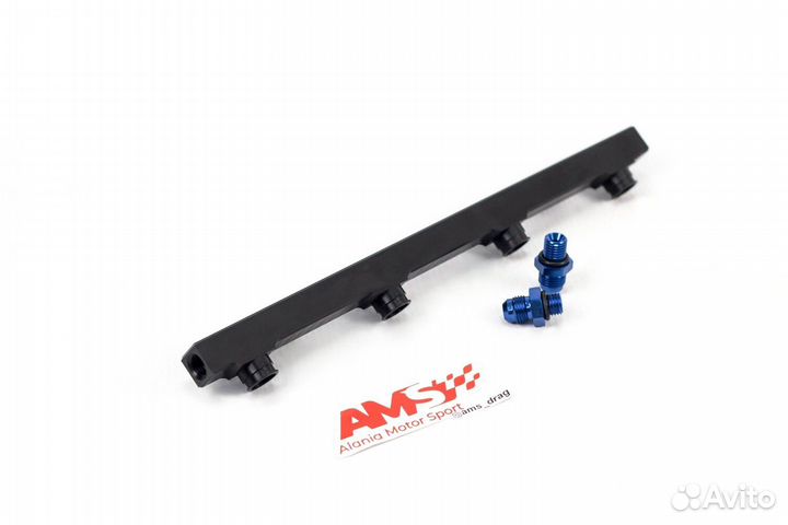 Топливная рампа ваз-2112 анодированная