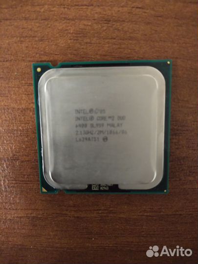 Процессор Intel Core2Duo E7500, E6400, E5400