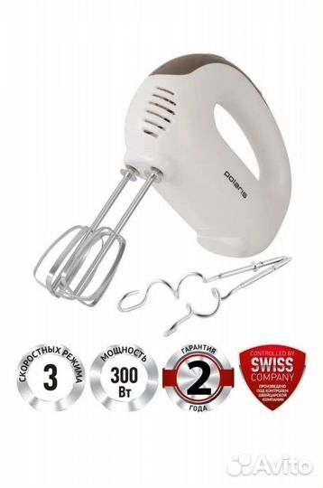 Миксер ручной polaris PHM 3018