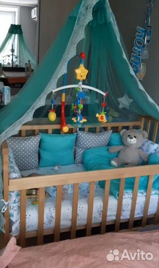 Бортики в детскую кроватку