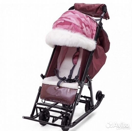 Детские санки с колесами