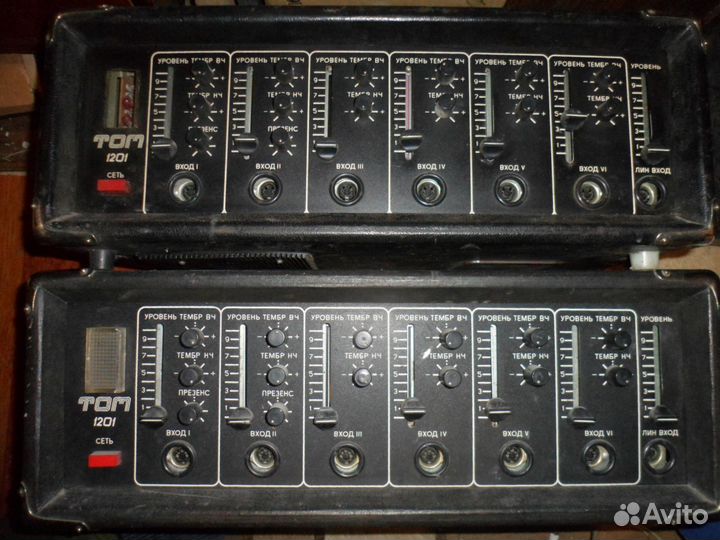 Для репетиций том-1201и ламповый предусилитель