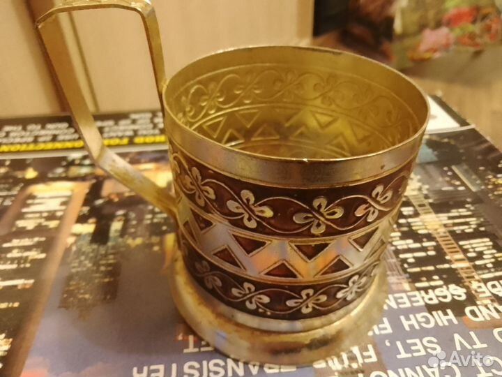 Подстаканники 3 штуки СССР