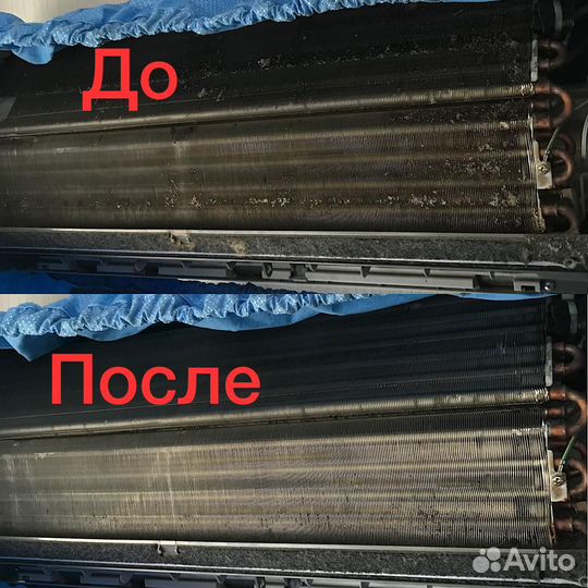 Обслуживание чистка кондиционера сплит-систем
