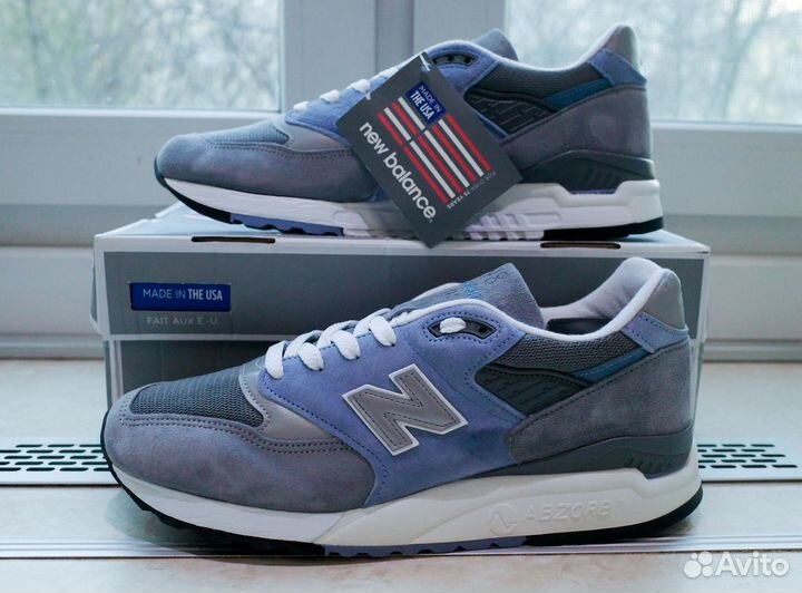 New Balance 998 9.5US Made in USA Редкие Оригинал