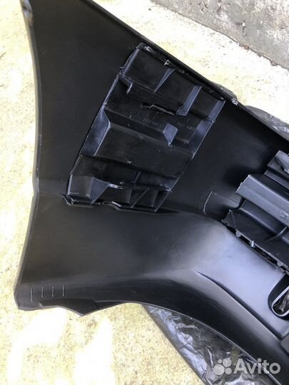 Передний бампер некрашенный Ваз 2110 2111 2112