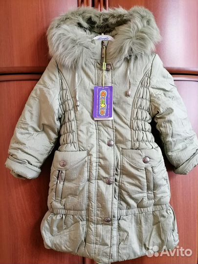 Пальто для девочек зимние