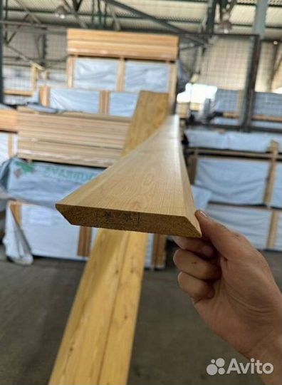 Планкен скошенный лиственница LES-4105