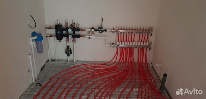 Монтаж систем отопления