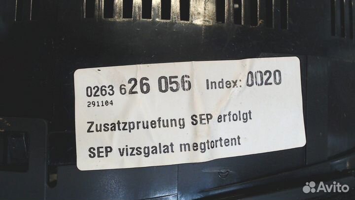 Щиток приборов Audi A4 (B7), 2004