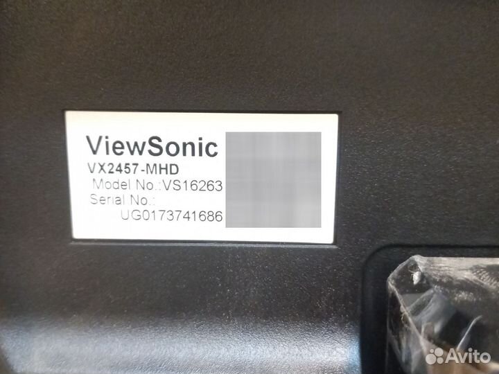 Монитор viewsonic 24