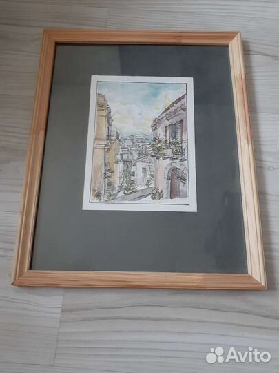 Картина акварель