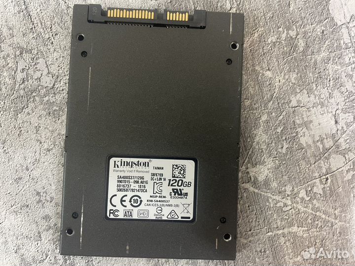 Ssd 120gb kingston