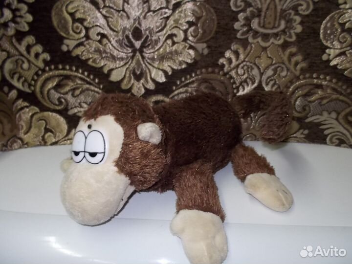 Обезъянка Ржунимагу (звуковая мягкая игрушка)