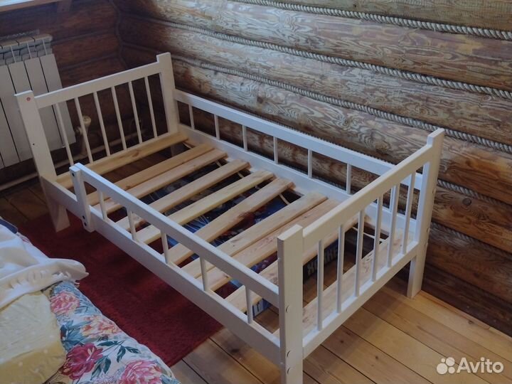 Детская кровать 140х70 с матрасом