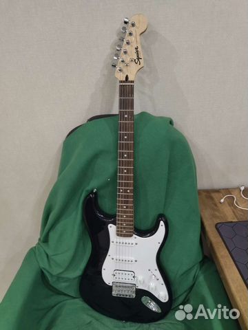 Электро гитара fender squier