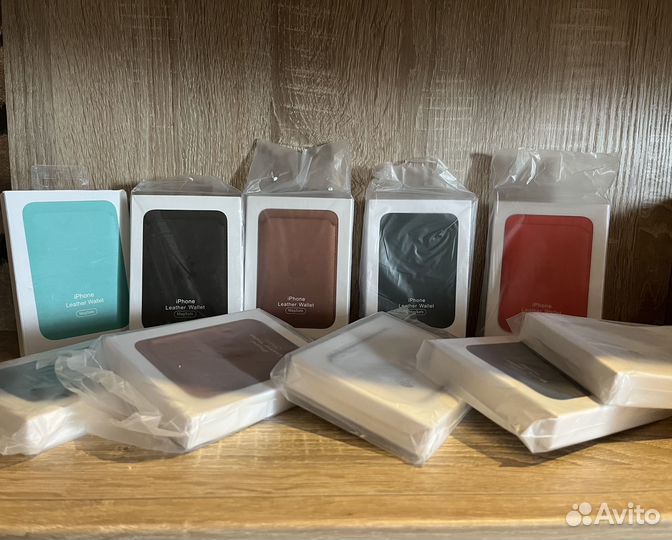 Картхолдер apple (магнитный кошелек) magsafe