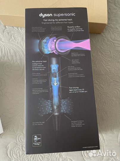 Фен dyson supersonic hd08+подставка+расчески