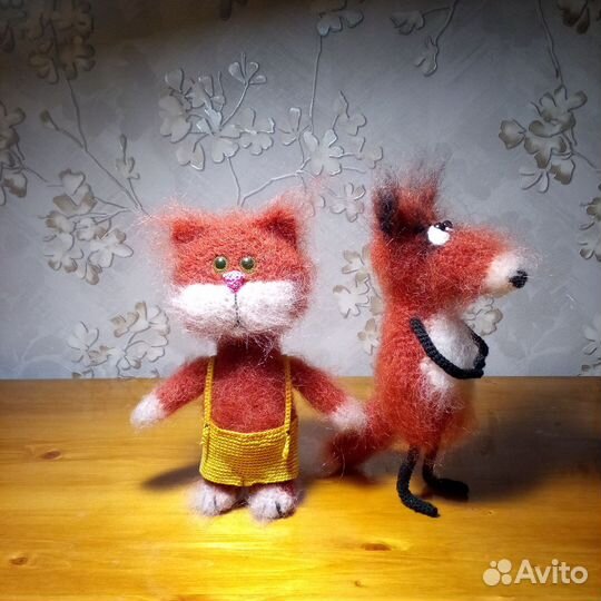 Мягкая игрушка лиса