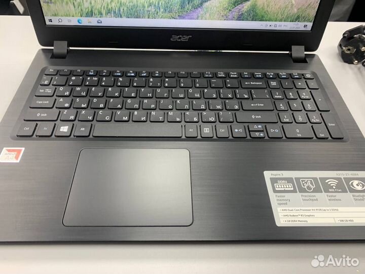 Ноутбук Acer A315-21-4594 Ram 8Gb/ SSD 256Gb